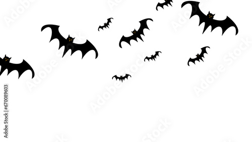 Bats vector for halloween illustration