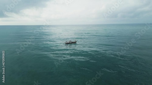Fishermen At Seae photo