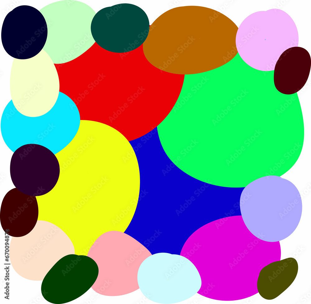 Abstrack circle colour
