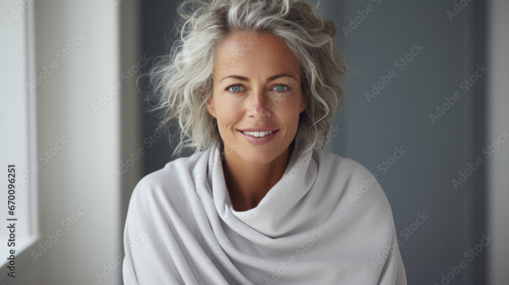 Portrait of a beautiful young blonde woman in a shirt. Portrait of a beautiful young blonde woman in a shirt.