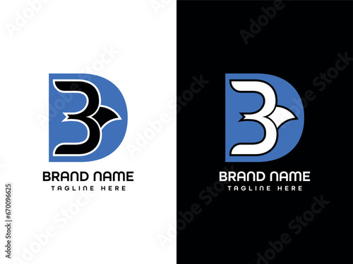 DB Bird Logo Design