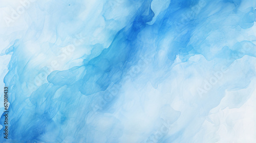 blue watercolor painting backgroundd