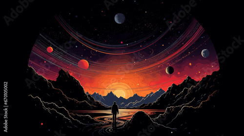 Revelando os Mistérios do Universo: Comemorando o Dia da Astronomia com IA Generativa