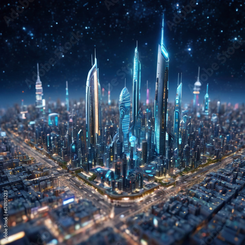Ciudad neon