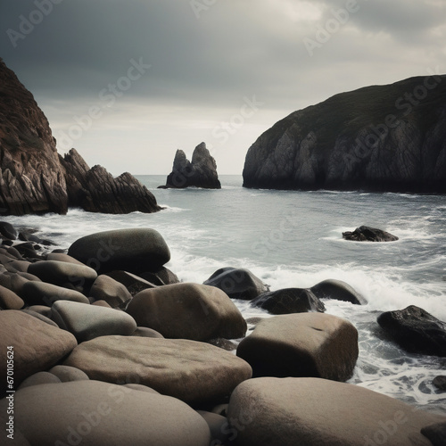 Playa rocosa