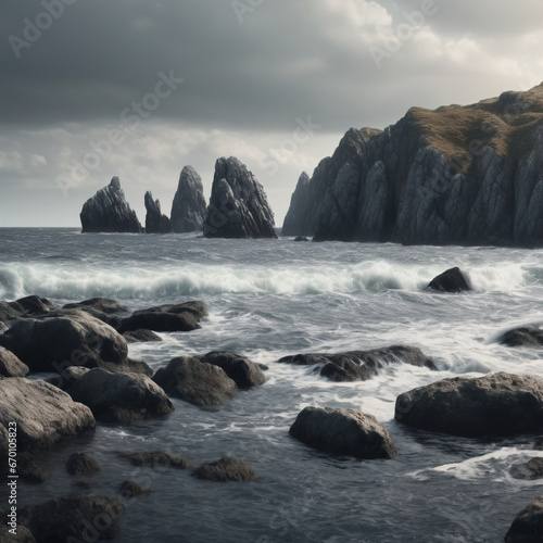 Playa rocosa
