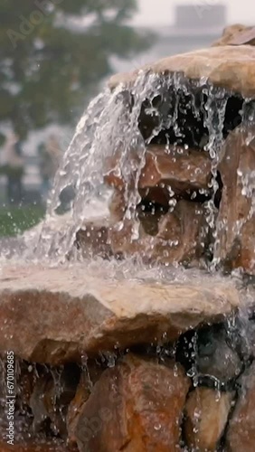 Wallpaper Mural Nature river waterfall forest sun morning magical Torontodigital.ca