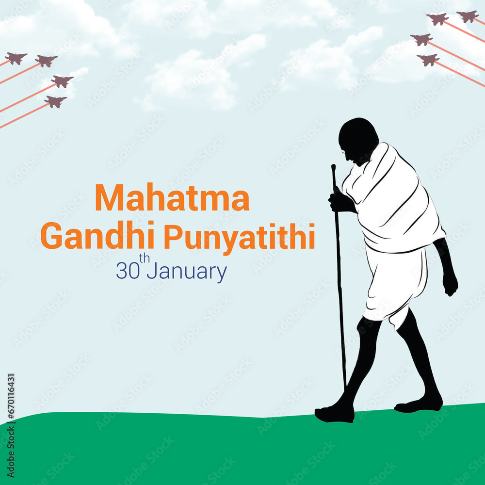Mahatma Gandhi Puniyatithi  post.