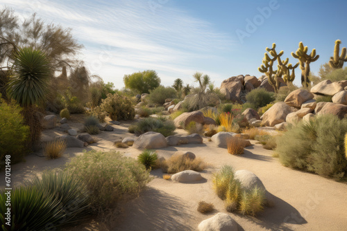 Landscapes in the desert - Generative AI