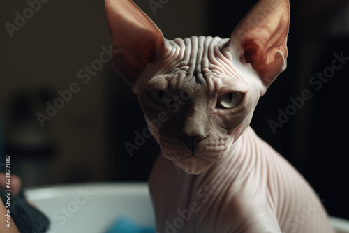 Sphynx cat - Generative AI