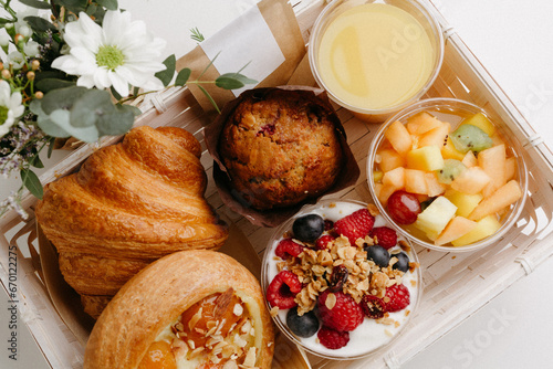 Cesta de desayuno