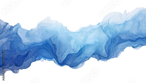 blue background isolated on transparent background cutout photo