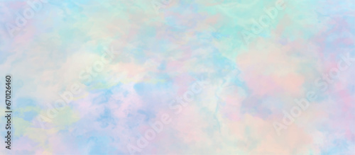 Color splashing on paper with watercolor splashes, Beautiful and colorful soft watercolor background with multicolor texture grunge, Vector watercolor art background with watercolor splashes.