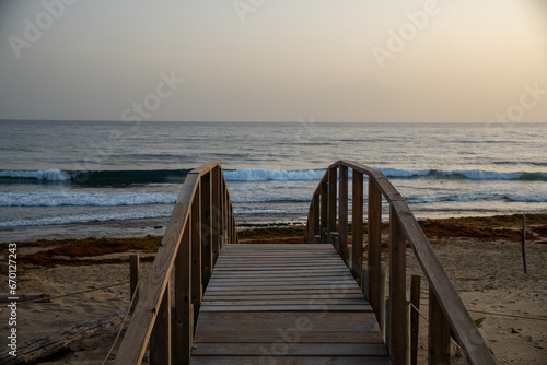 Trail to the Beach at Isabela  Puerto Rico