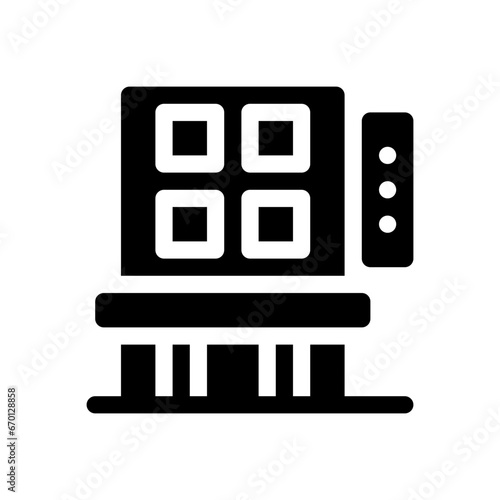 hotel glyph icon