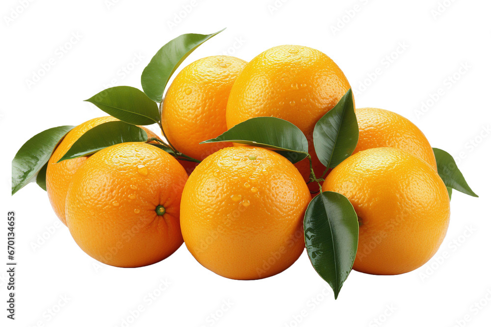 Orange isolated on transparent and white background. Orange isolated on transparent and white background.