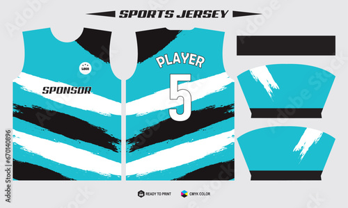 A Sports Jersey Design Templete