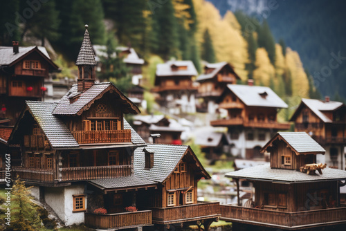 houses in the mountains