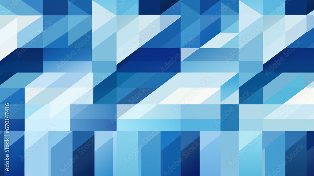 Monochromatic Blue Abstract Art Monochromatic Blue Abstract Art