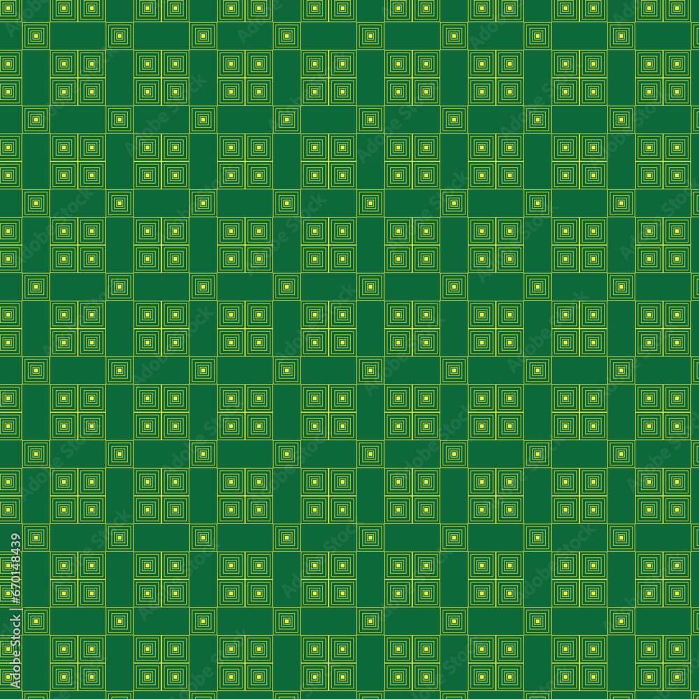 pattern of green squares pattern of green squares