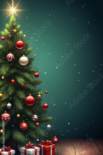 Christmas themed wallpaper background