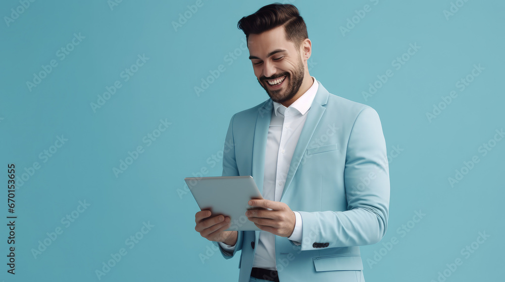 freelancer dressed in elegant suit working on project freelancer dressed in elegant suit working on project