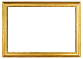 Large picture frame on a transparent background, in PNG format.