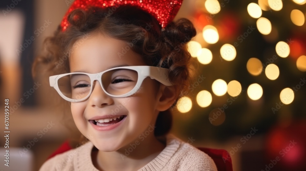 Digital New Year Cheer: Children Celebrating Christmas with Tablets and Laptops Digital New Year Cheer: Children Celebrating Christmas with Tablets and Laptops