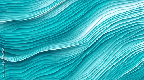 Abstract ocean water wave, blue, aqua, teal texture. Blue white abstract wave web banner Graphic Resource as background for ocean wave. Backdrop for copy space text