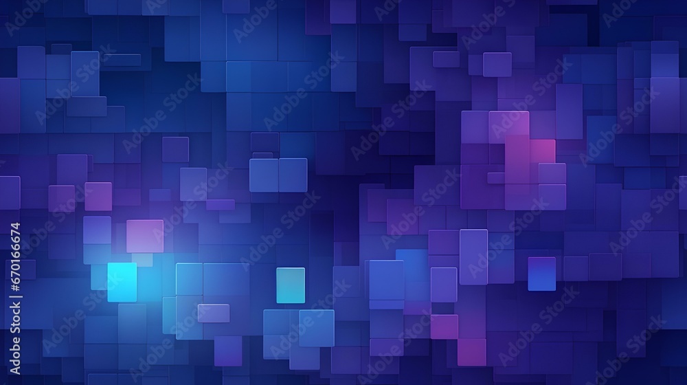 a seamless high tech data related UI pattern using purple and blue and gradients. generative AI