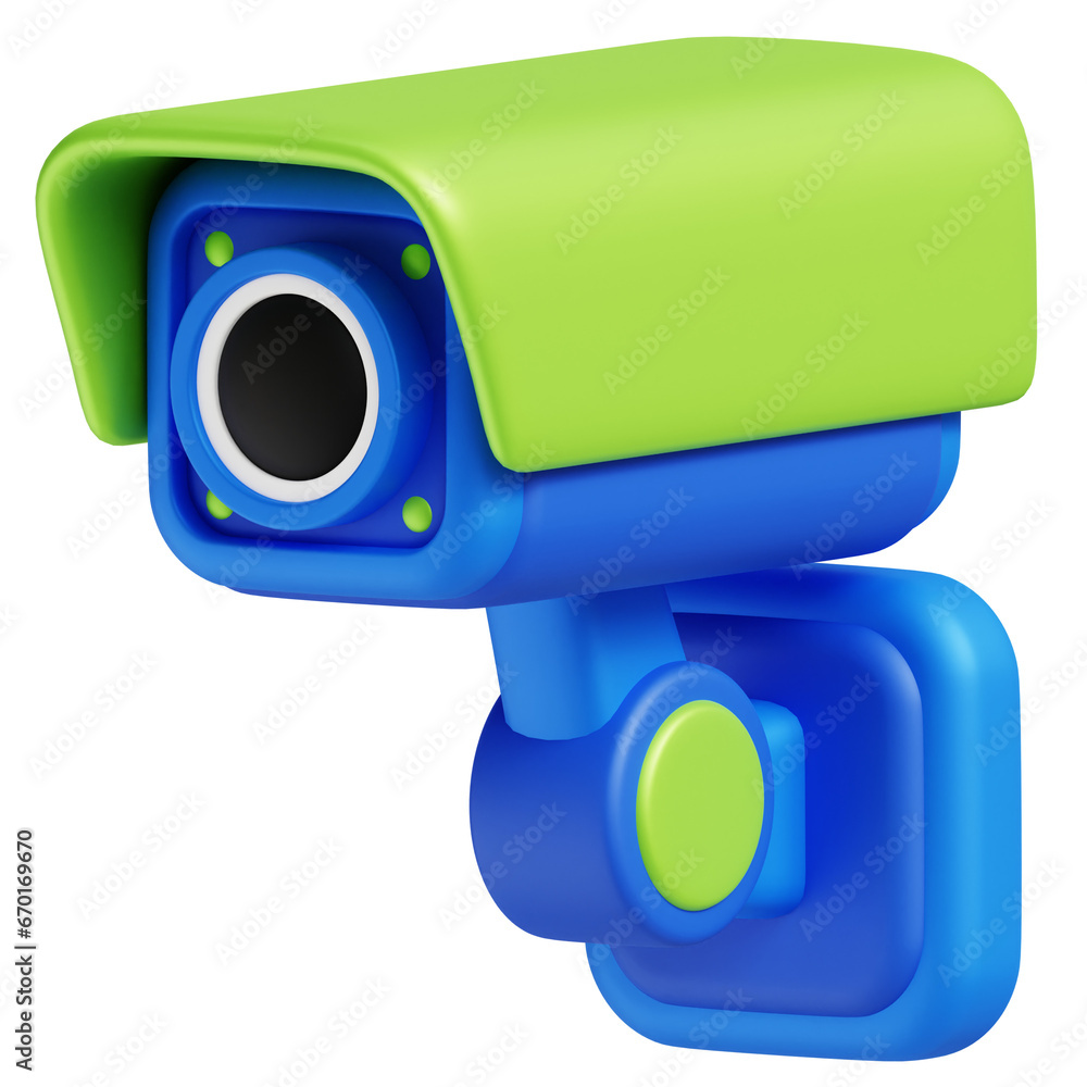 Surveillance CCTV security camera. 3D rendering illustration Surveillance CCTV security camera. 3D rendering illustration
