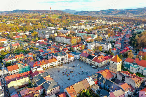 Fototapeta Naklejka Na Ścianę i Meble -  Żywiec, Jezioro Żywieckie, Beskidy
