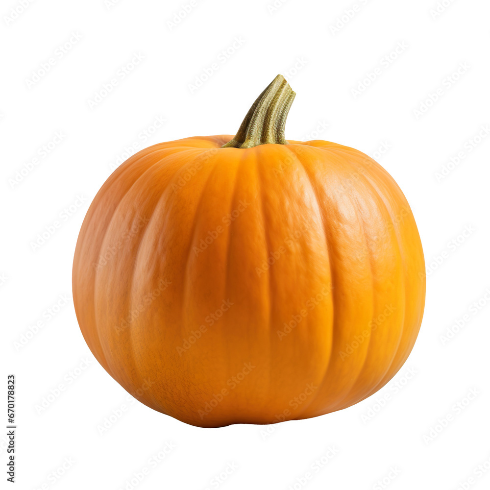 Obraz premium Pumpkin vegetable isolated on white background