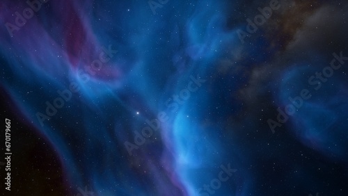 Night sky - Universe filled with stars  nebula and galaxy