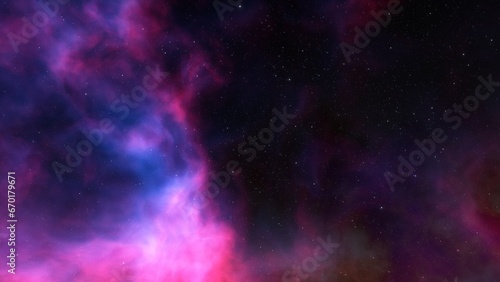 Night sky - Universe filled with stars  nebula and galaxy