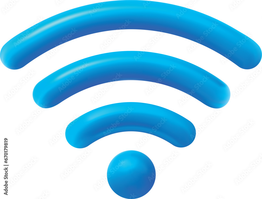 Isolated vector illustration of a wireless network on a white background. EPS-10 Isolated vector illustration of a wireless network on a white background. EPS-10