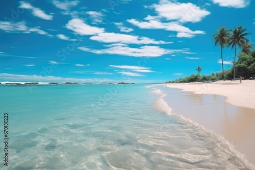 Beautiful Tranquil beach.