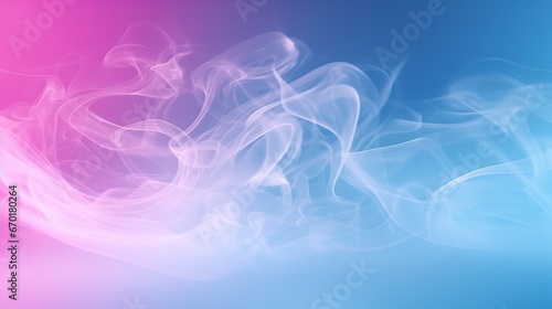 Colorful smoke in soft pastel color background © DZMITRY