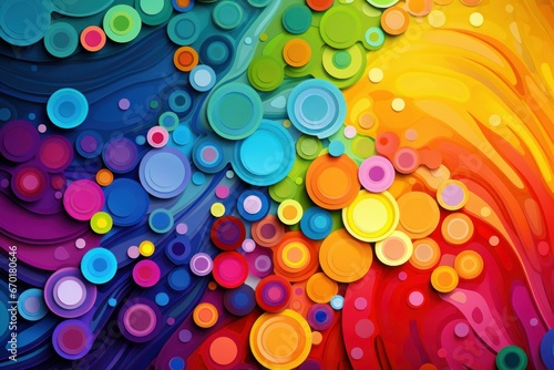 background in multi colors rainbow