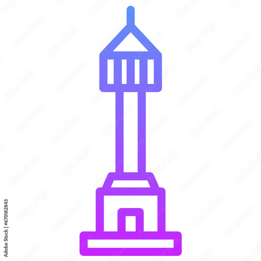 Trajans Column Icon Trajans Column Icon