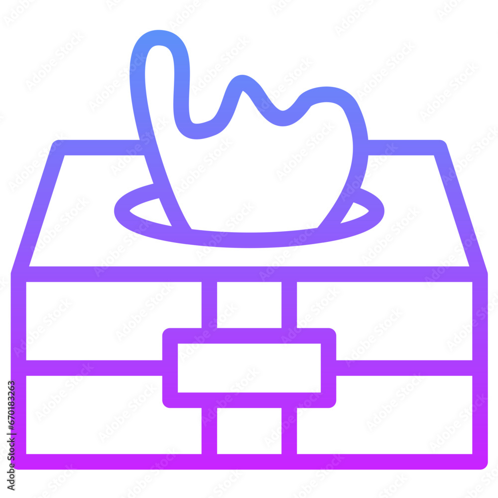 Tissue Paper Icon Tissue Paper Icon