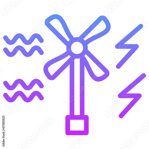 Wave Power Icon