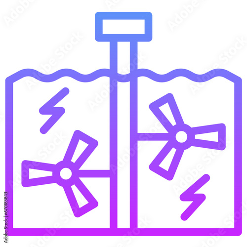 Tidal Power Icon