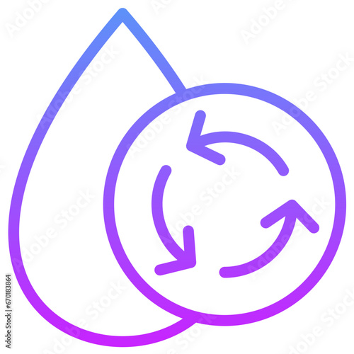 Save Water Icon