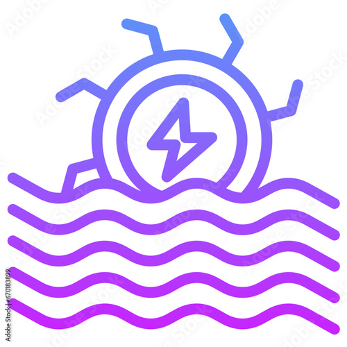 Hydro Power Icon