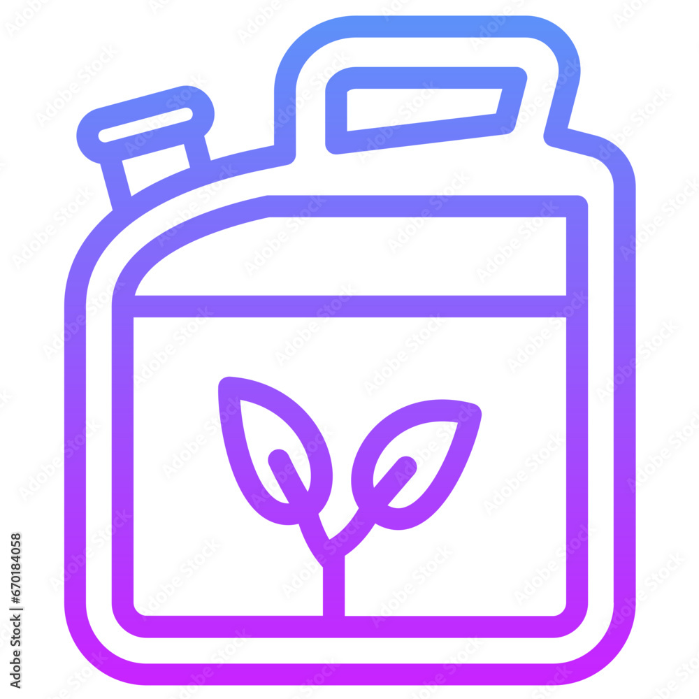 Biofuel Can Icon Biofuel Can Icon