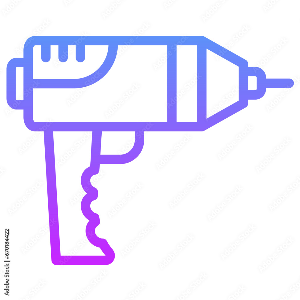 Drilling Machine Icon Drilling Machine Icon