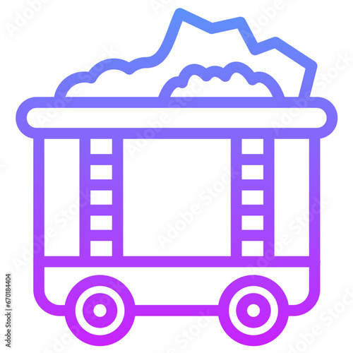 Mining Cart Icon