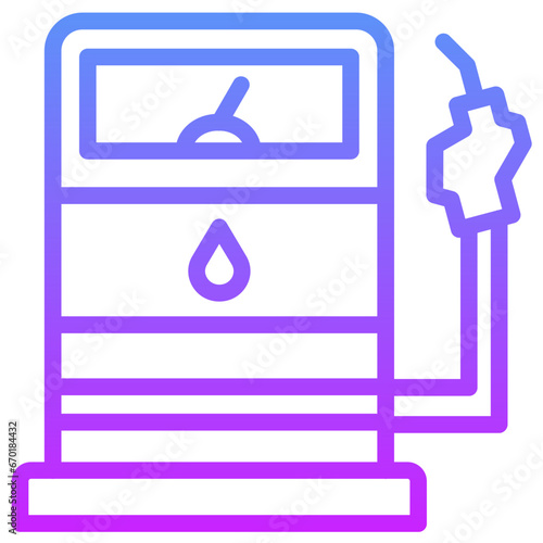 Gas Fuel Icon