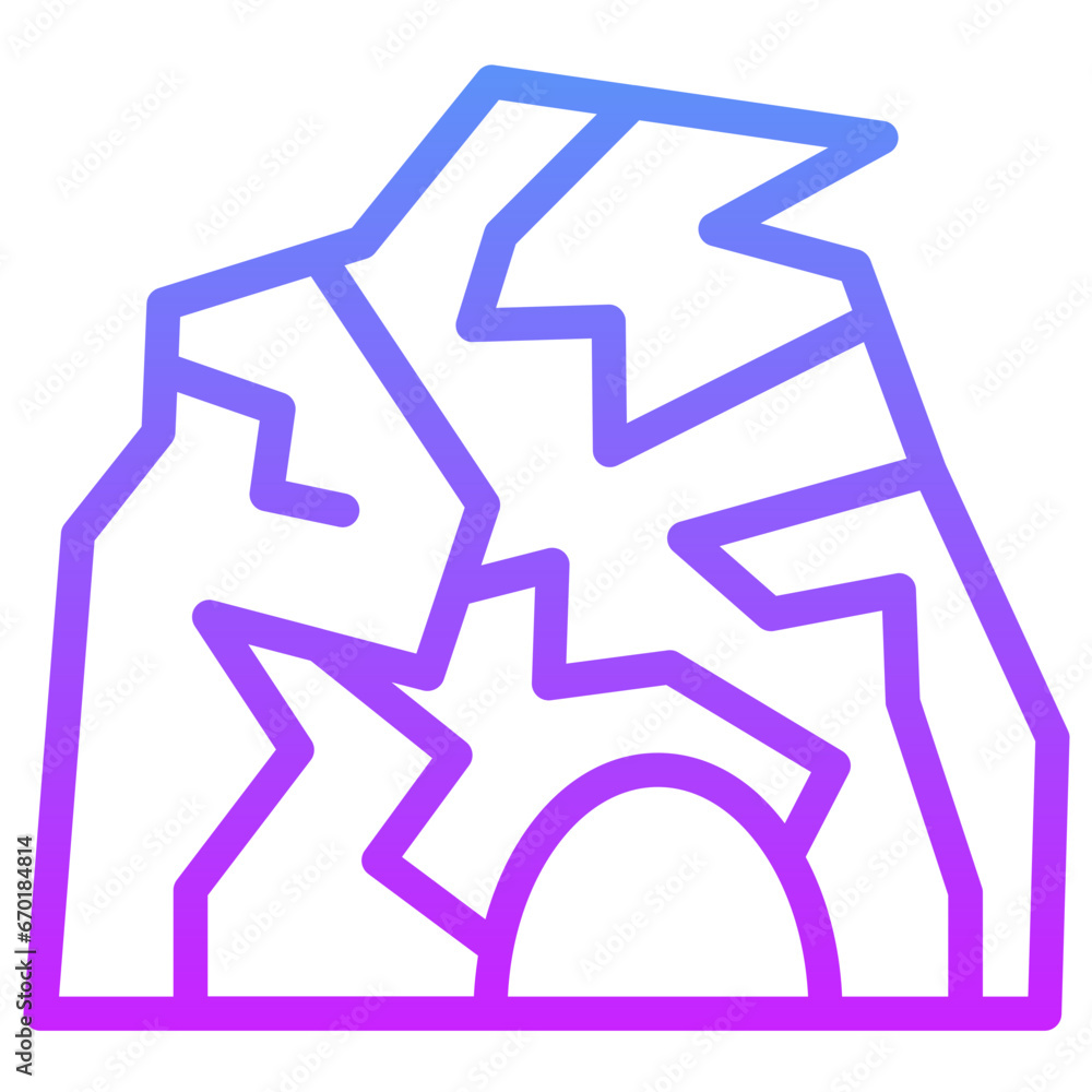 Desert Cave Icon Desert Cave Icon
